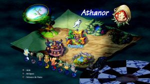 Legend of Mana - World map