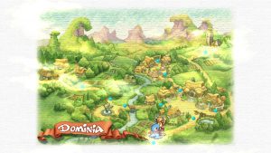 Legend of Mana - City map