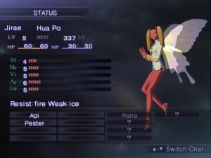 SMT V présente Hua Po et Ame no Uzume hua po