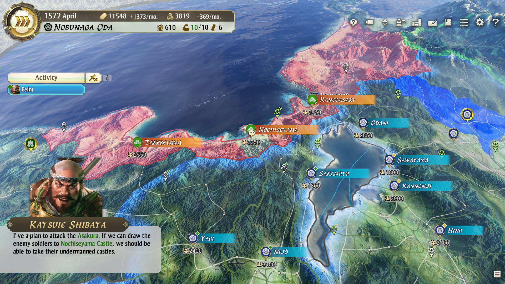 Nobunaga's Ambition: Awakening, Koei Tecmo, Nobunaga Oda, stratégie, militaire, Japon, Japon féodal,