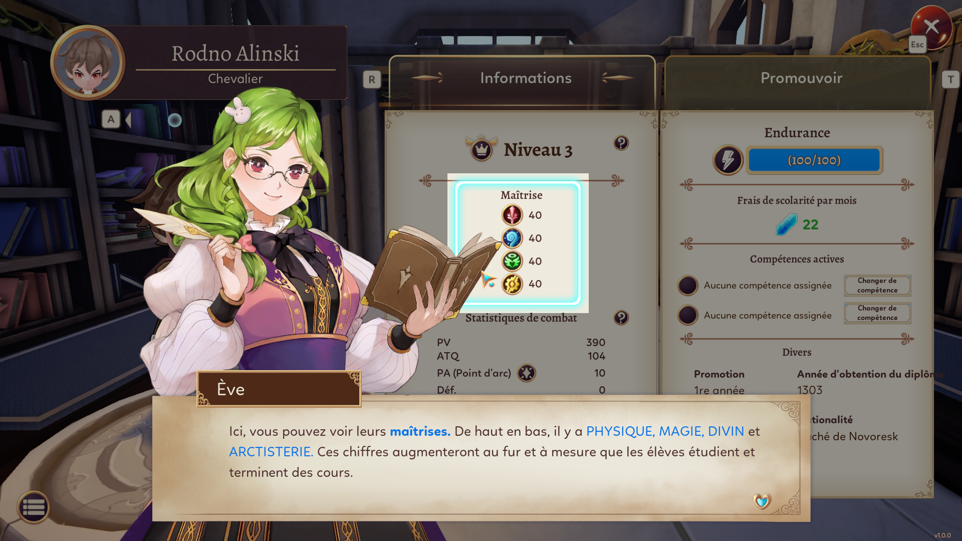 Valthirian Arc Hero School Story 2, Pqube, Agaté, Test,