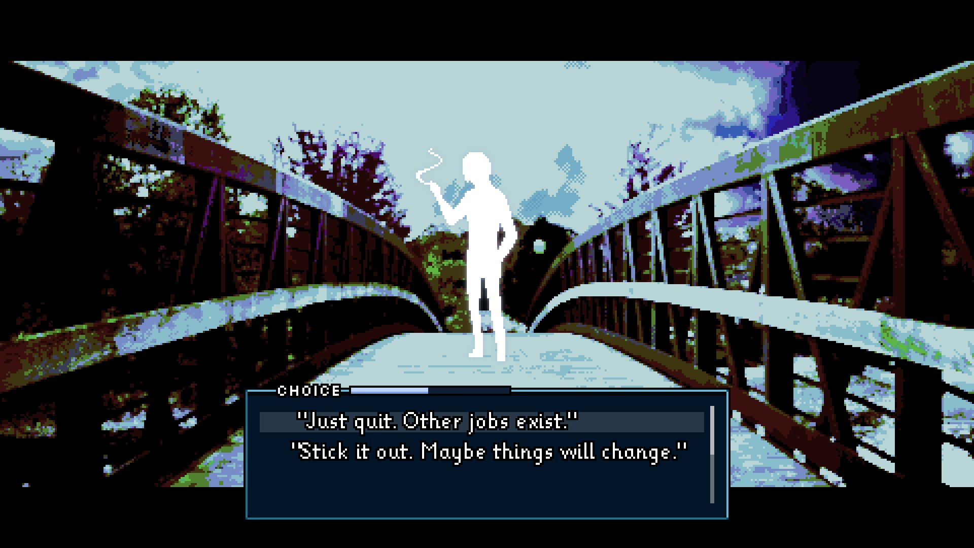 Pry Into The Void - Une inspiration flagrante de Shin Megami Tensei !