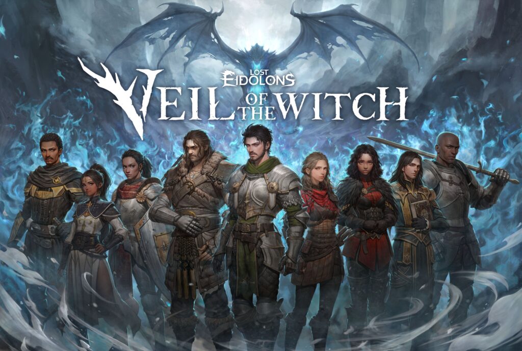 Lost Eidolons Veil of the Witch, PID Games, Ocean Drive Studio, T-RPG,