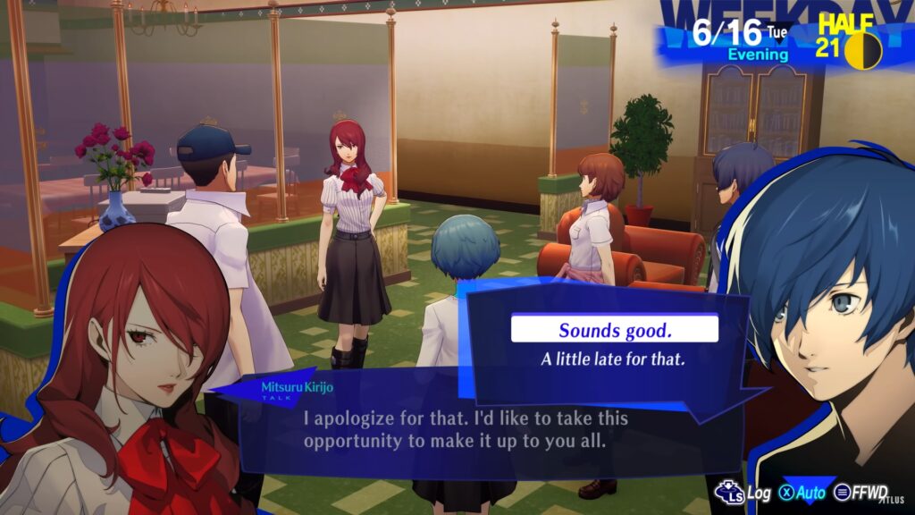 Persona 3 Reload ou la vie au dortoir ! P3R Atlus