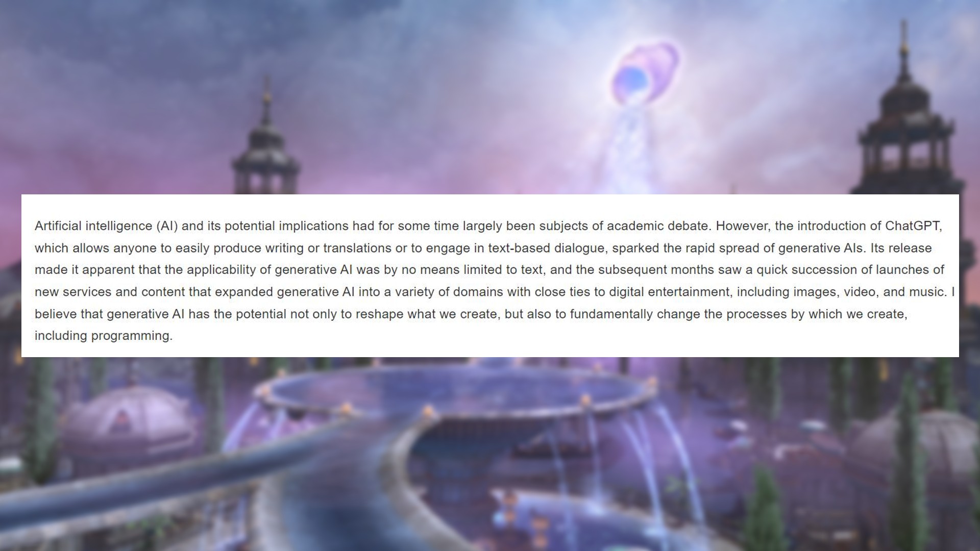 Décryptage - Takashi Kiryu, PDG de Square Enix, veut inclure activement L'IA