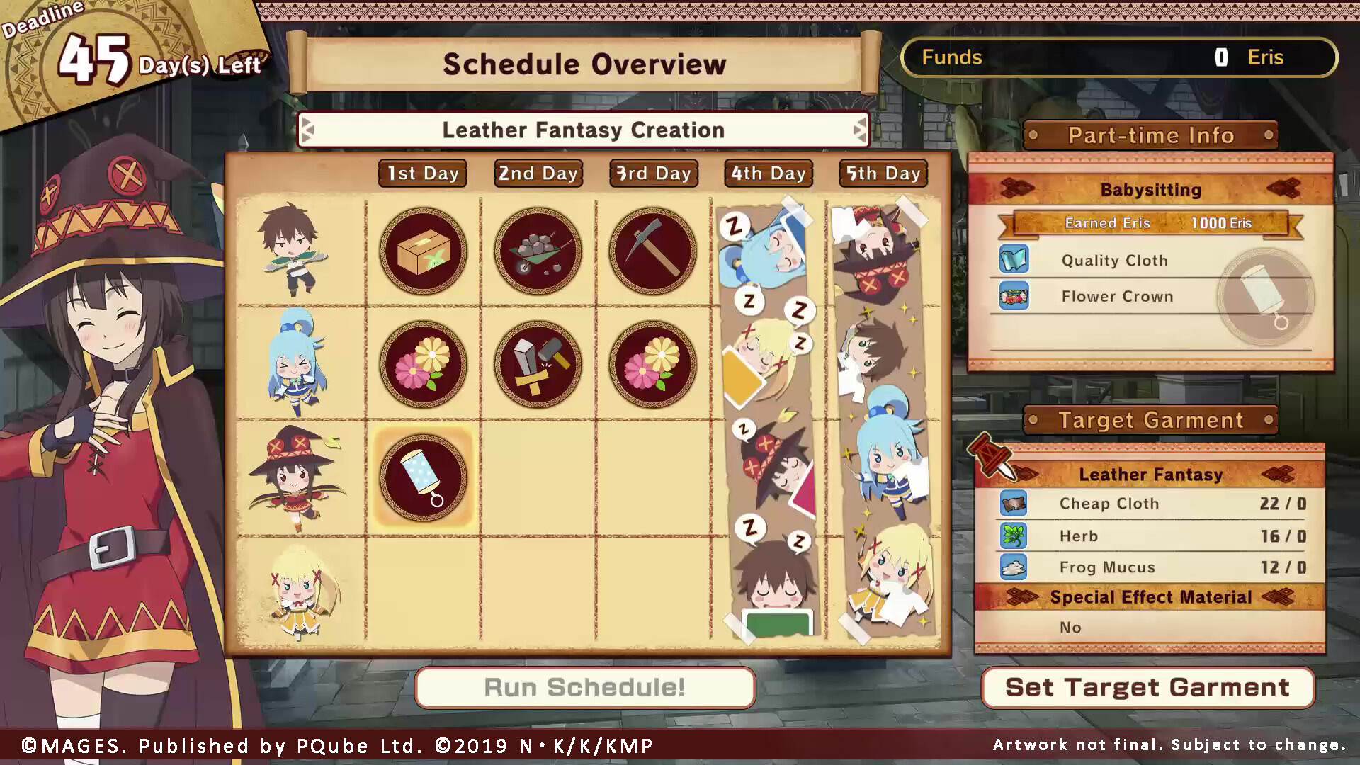 KONOSUBA arrive chez nous sous forme d'un nouveau Visual Novel
