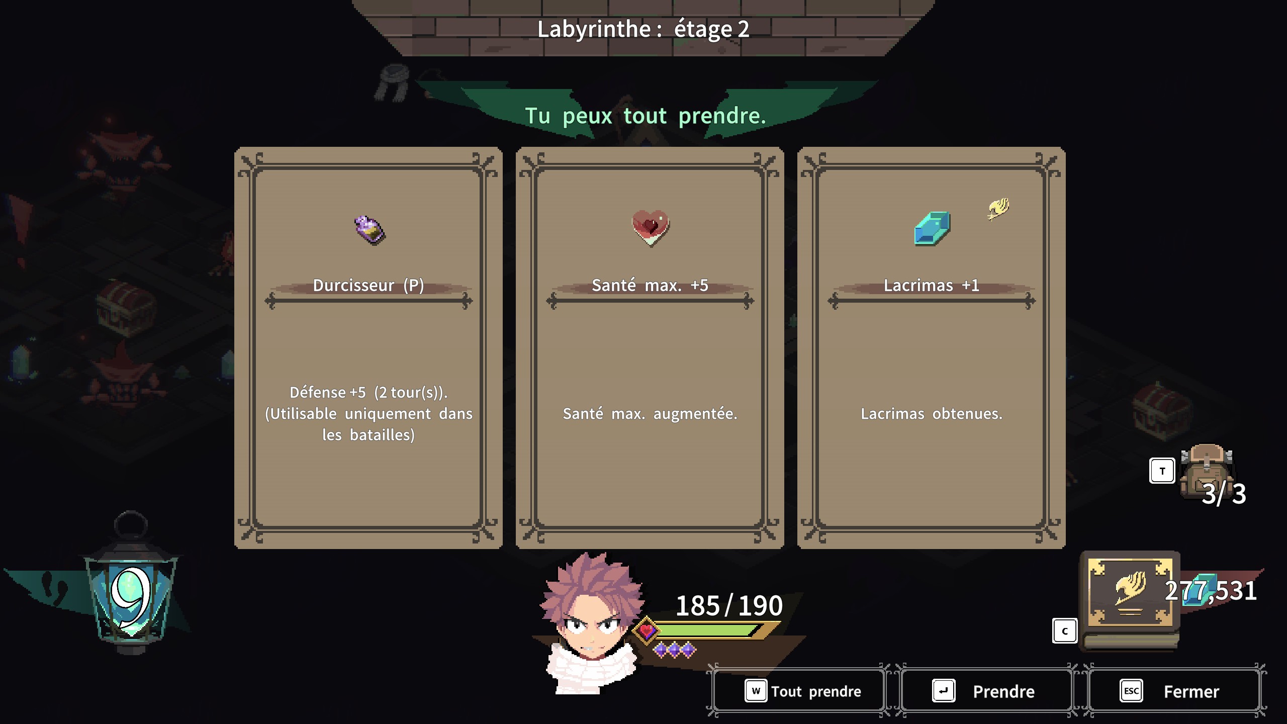 Test Fairy Tail Dungeon, avis