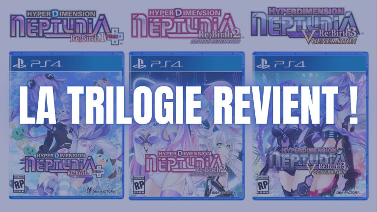 Hyperdimension Neptunia Re;Birth1, Re;Birth2: Sisters Generation et Re;Birth3: V Generation s’apprêtent à revenir sur PlayStation 4 en 2025. En guise de mise en bouche, Idea Factory International a publié les cinématiques d’introduction des trois titres – une manière élégante de rappeler que la saga Neptunia, malgré son humour méta et son ton léger, n’a jamais cessé d’évoluer. Pourquoi revenir en 2025 avec des jeux sortis initialement entre 2013 et 2015 sur PS Vita, puis sur PC ?