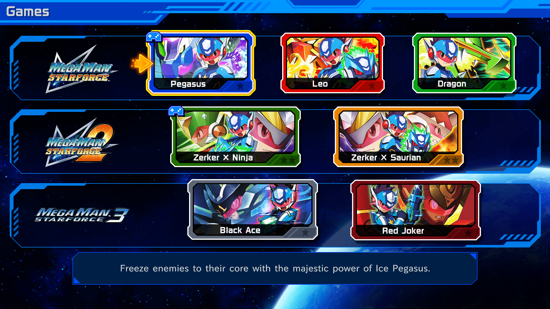 Mega Man Star Force Legacy Collection